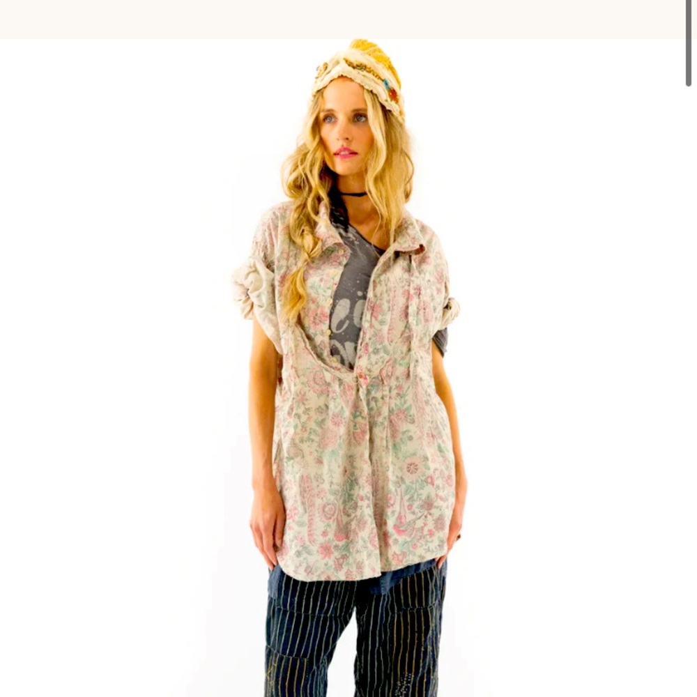 FREE PEOPLE label Magnolia Pearl Rourke top! Retails $400!